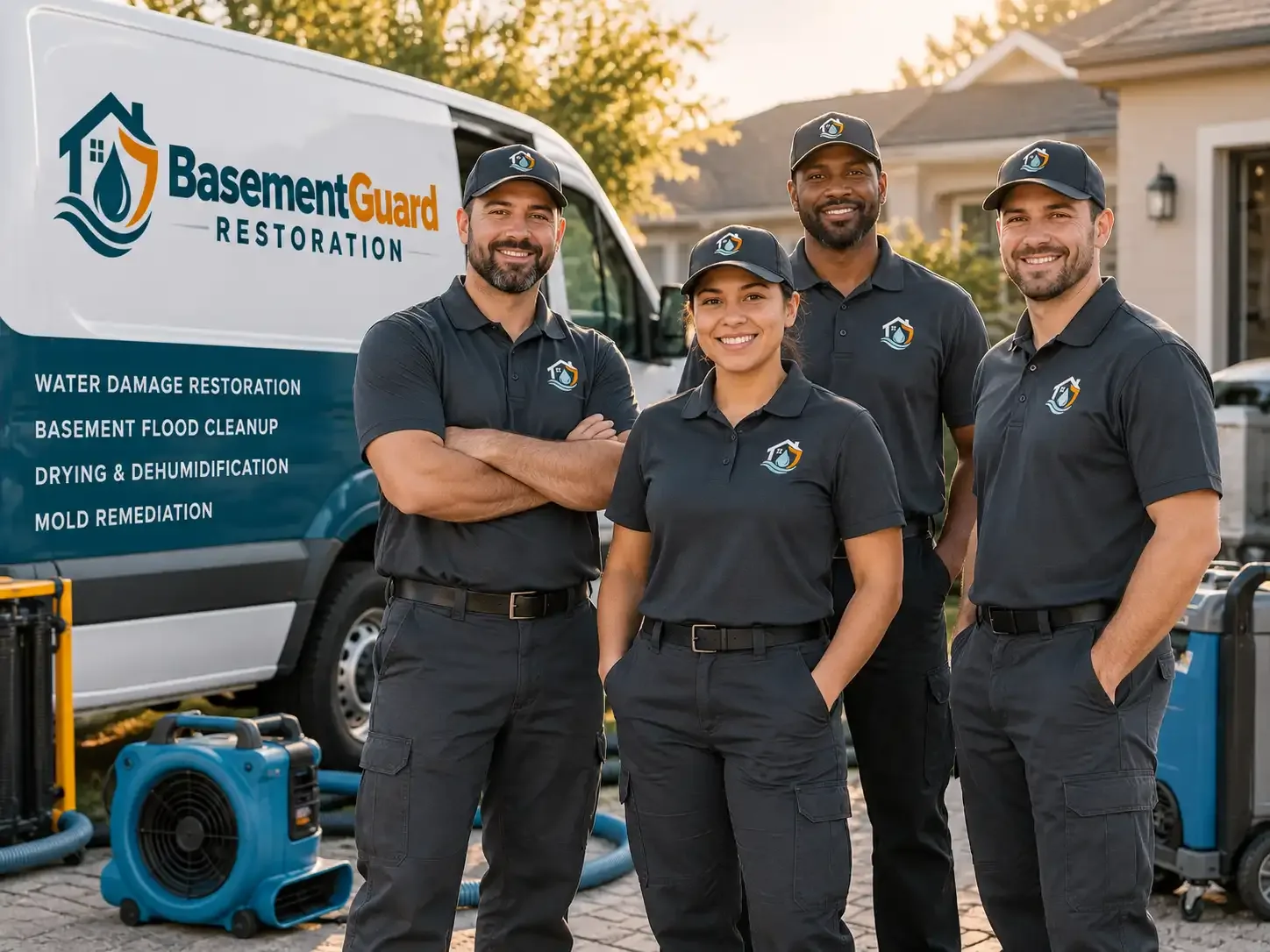 Basement Water Damage Restoration company in Many, LA